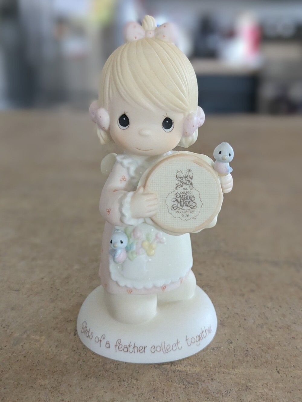 Precious Moments 'Birds of a Feather' Porcelain Figurine E-0006